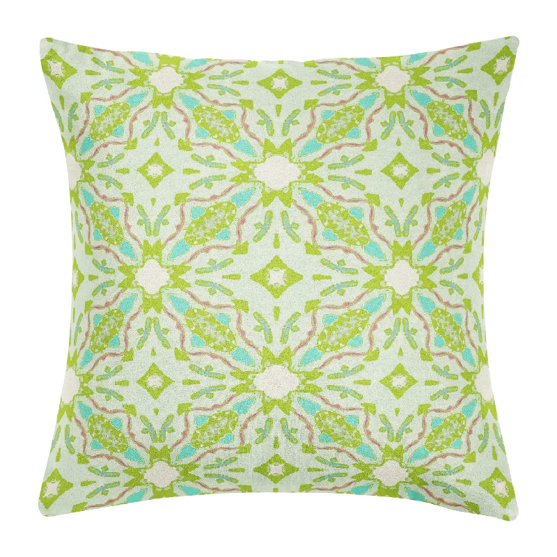 Plush Pillows for a Cozy BedLagos Green 22x22 Pillow