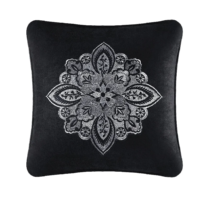 Bolster Pillows for Sofa DecorationGuiliana 18" Square Embellished Decorative Throw Pillow
