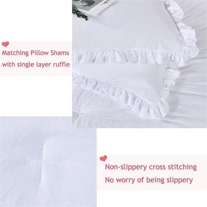Goose down comforters known for their superior quality and insulationFarmhouse Shabby Boho Chic Comforter Set Goose down comforters known for their superior quality and insulationFarmhouse Shabby Boho Chic Comforter Set