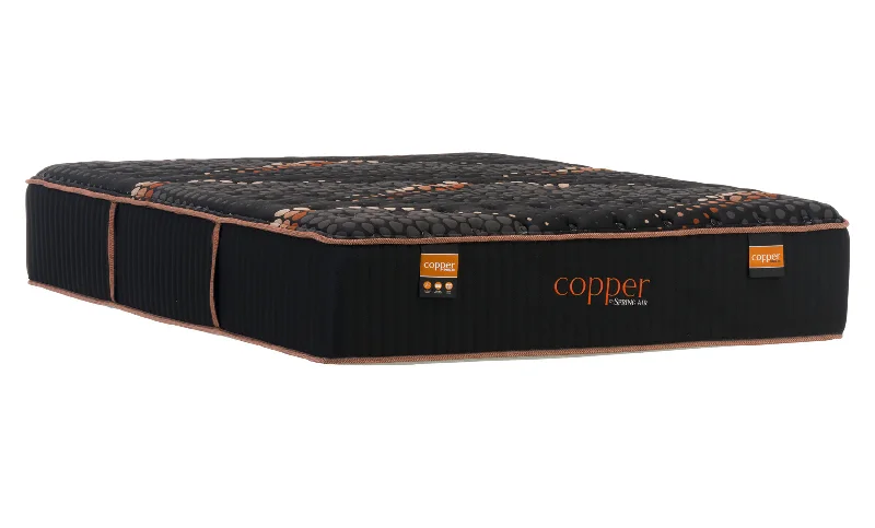 Bamboo - charcoal infused mattresses for odor absorptionCopper Hybrid Quilted Firm