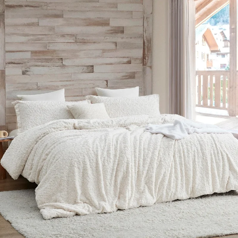 Wool - filled comforters with natural moisture - wicking and temperature - regulating featuresObsessed - Coma Inducer® Oversized Comforter Set - Creamy White Wool - filled comforters with natural moisture - wicking and temperature - regulating featuresObsessed - Coma Inducer® Oversized Comforter Set - Creamy White
