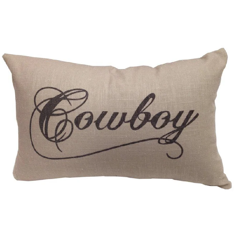 Plush Pillows for a Cozy BedCowboy Printed Pillow