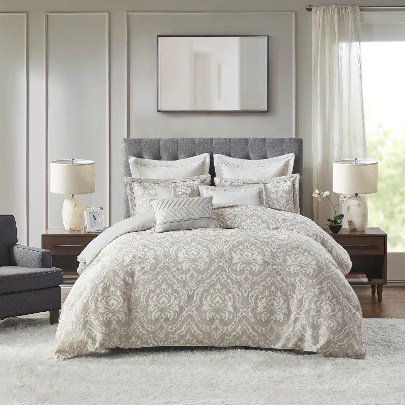 Cotton - filled comforters for a breathable and natural sleep experienceMadison Park Signature Manor Comforter Set Cotton - filled comforters for a breathable and natural sleep experienceMadison Park Signature Manor Comforter Set