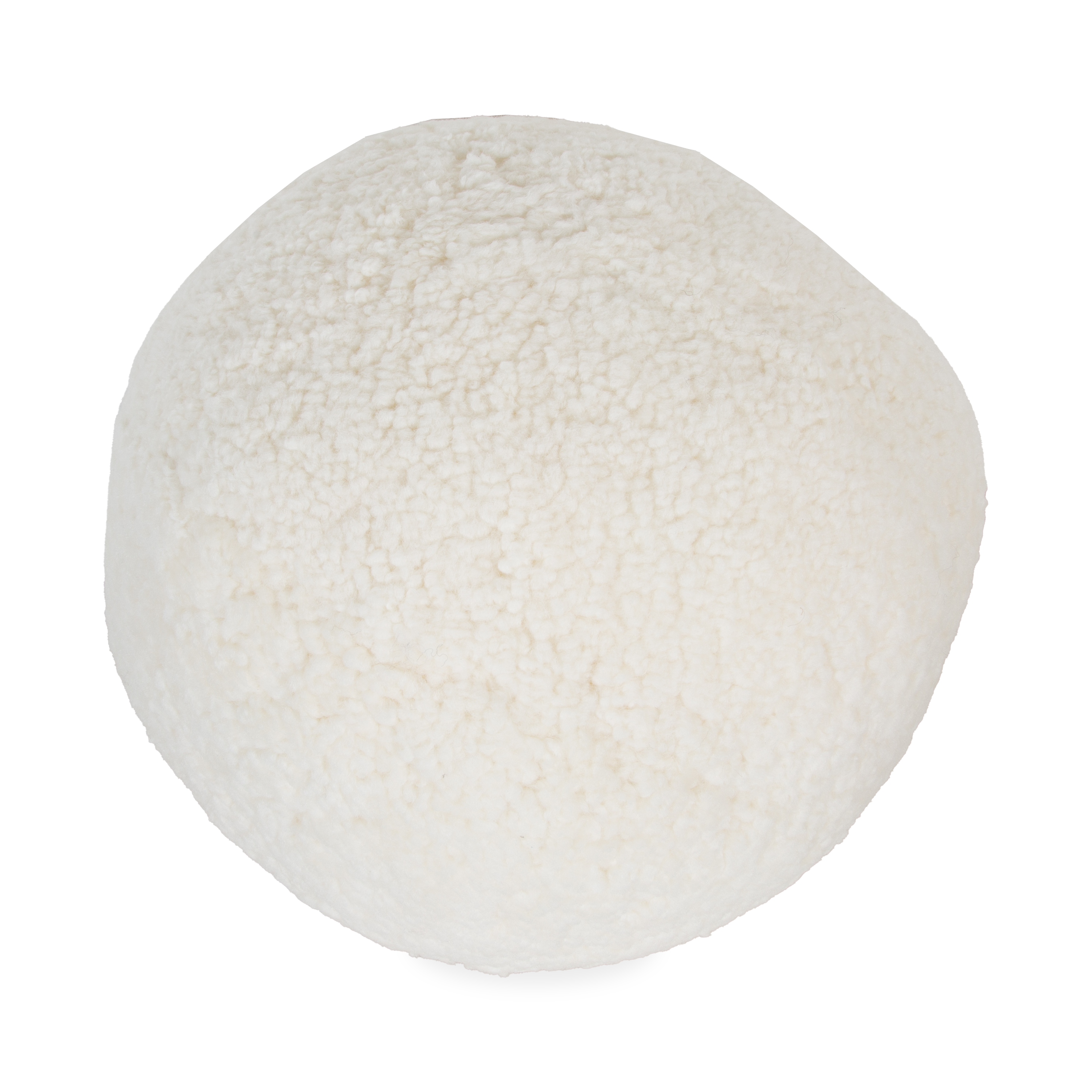 Bolster Pillows for Sofa DecorationRound Sheepskin Pillow