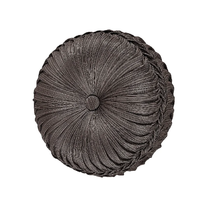 Square Pillows for Modern Home DecorAstoria Tufted Round Decorative Throw Pillow