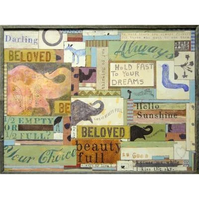 Bamboo - charcoal infused mattresses for odor absorptionART PRINT - ASSEMBLAGE