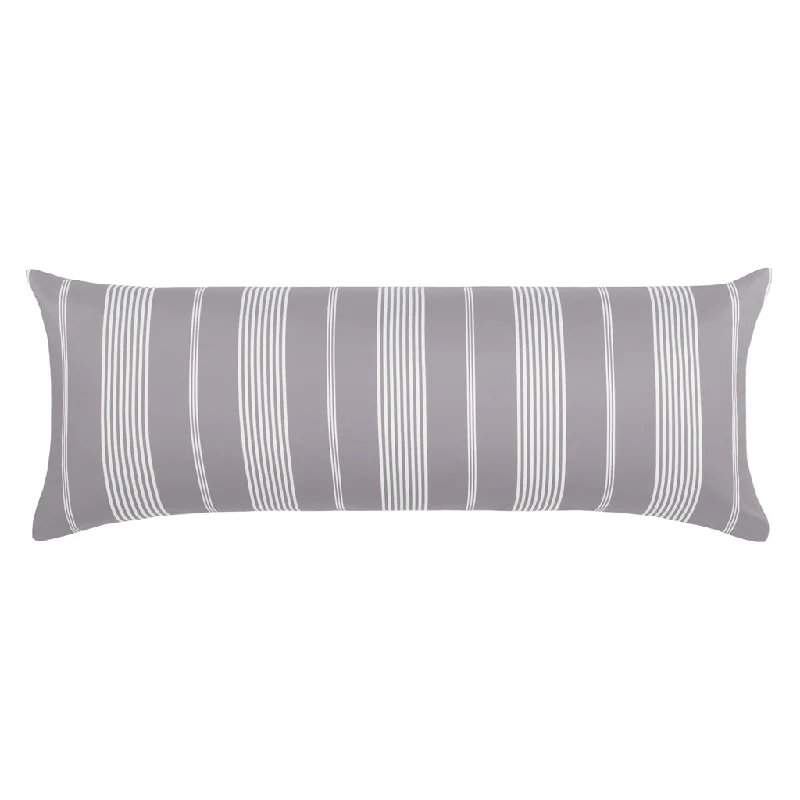 Velvet Pillows for a Touch of EleganceThe Grey Striped Seaport Extra Long Lumbar Throw Pillow Velvet Pillows for a Touch of EleganceThe Grey Striped Seaport Extra Long Lumbar Throw Pillow