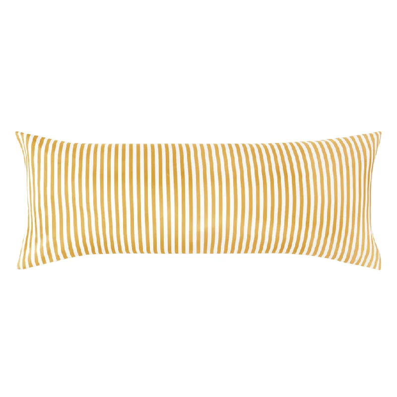 Lumbar Support Pillows for Car SeatsThe Ochre Striped Extra Long Throw Pillow