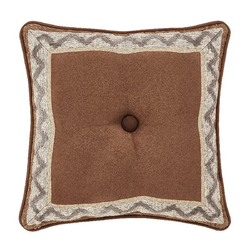 Square Pillows for Modern Home DecorTimber 18" Square Decorative Throw Pillow