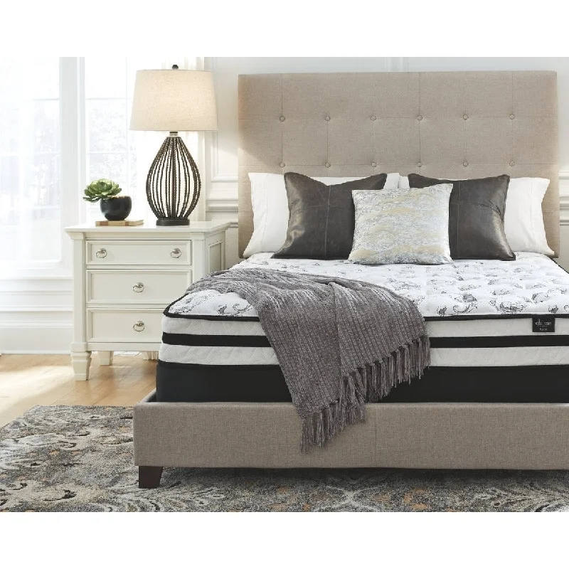 Bamboo - charcoal infused mattresses for odor absorptionSignature Design by Ashley Chime 8-inch Innerspring Mattress