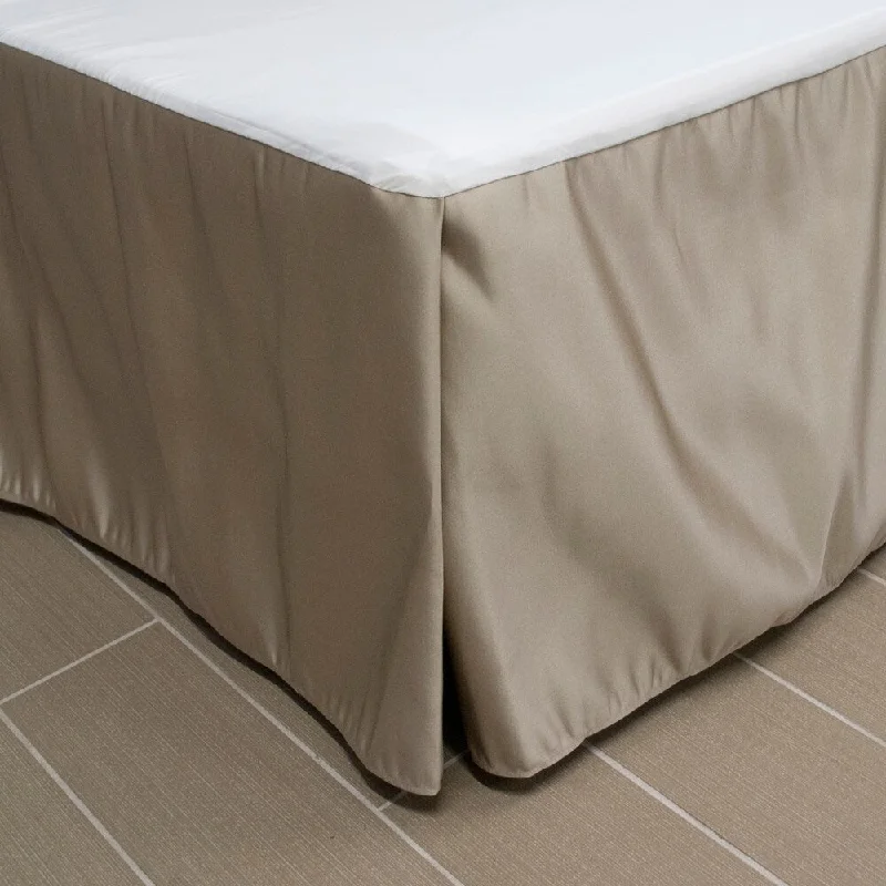 Bed skirts with a modern art - inspired printAustin Horn Classics Wanderlust Luxury Bed Skirt - Tan Bed skirts with a modern art - inspired printAustin Horn Classics Wanderlust Luxury Bed Skirt - Tan