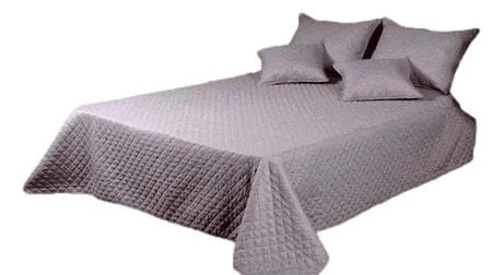 bohemian bedspreads with vibrant colors and patterns for an eclectic decorTache Solid Light Gray Silver Diamond Stitch Bubble Quilted Bedspread Set (DXJ109038-2) bohemian bedspreads with vibrant colors and patterns for an eclectic decorTache Solid Light Gray Silver Diamond Stitch Bubble Quilted Bedspread Set (DXJ109038-2)