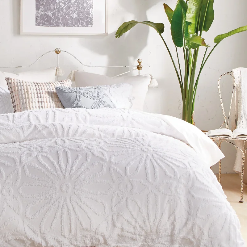 Wool - filled comforters with natural moisture - wicking and temperature - regulating featuresPeri Home Chenille Medallion Medallion Comforter and Sham Set Wool - filled comforters with natural moisture - wicking and temperature - regulating featuresPeri Home Chenille Medallion Medallion Comforter and Sham Set