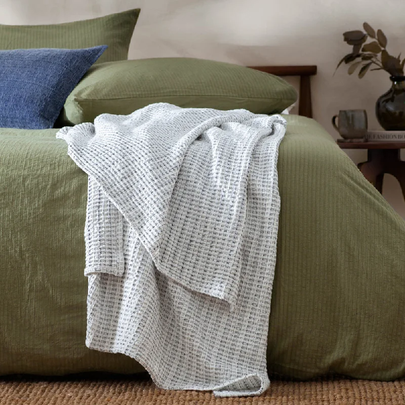 southwestern style bedspreads with native american patterns for a cultural touchWaffle Textured 100% Cotton Bedspread Dusk Blue southwestern style bedspreads with native american patterns for a cultural touchWaffle Textured 100% Cotton Bedspread Dusk Blue