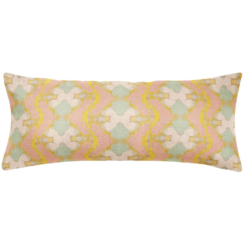 Plush Pillows for a Cozy BedLily Pond Apricot 14x36 Pillow