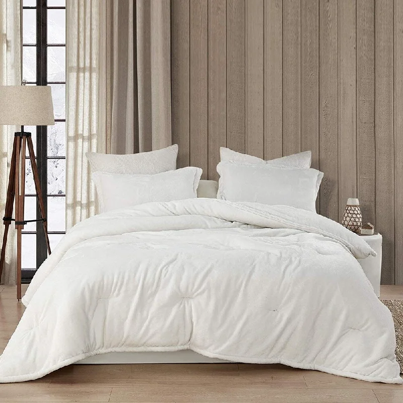 Wool - filled comforters with natural moisture - wicking and temperature - regulating featuresWait Oh What - Coma Inducer® Oversized Comforter Set - Farmhouse White