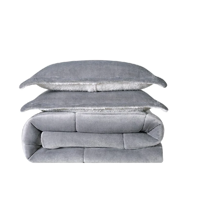 Full - size comforters suitable for full - sized beds in guest rooms or small bedroomsTruly Soft Cuddle Warmth 3-piece Comforter Set