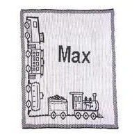 Natural latex and organic cotton blend mattressesChoo Choo Train & Name Personalized Stroller Blanket or Baby Blanket