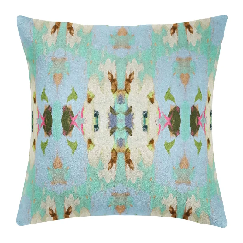 Pregnancy Pillows for Expectant MothersSummer Garden Light Blue 22x22 Pillow