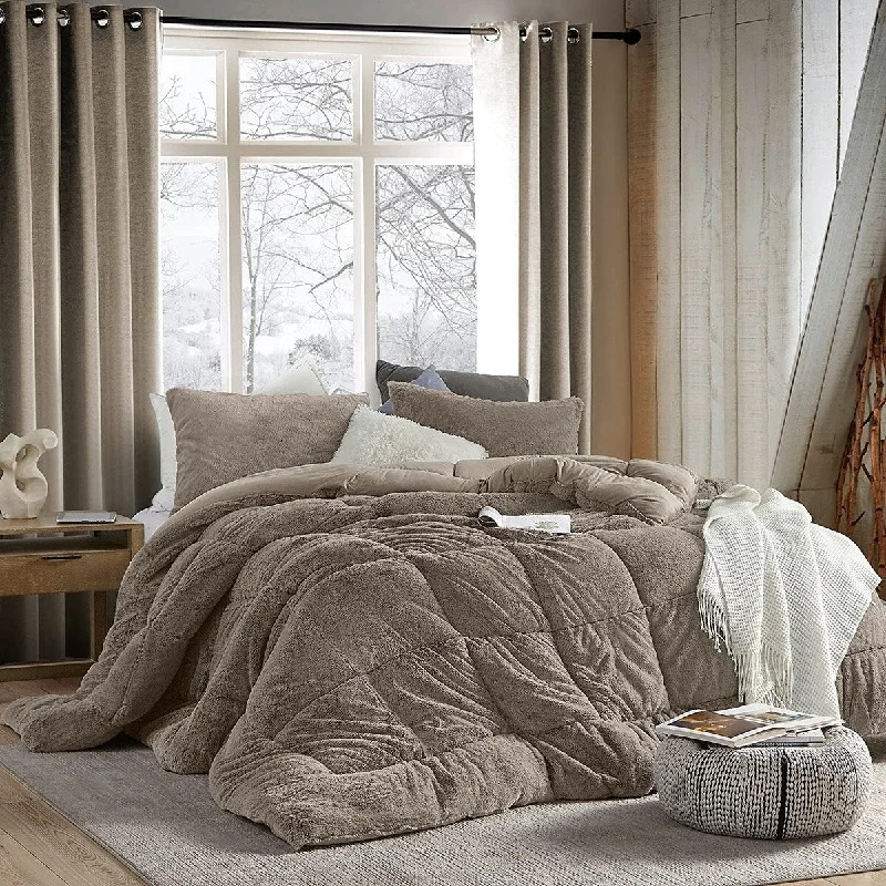 Bamboo - fiber - filled comforters with antibacterial and breathable qualitiesAre You Kidding Bare - Coma Inducer® Oversized Comforter - Olive Winter Twig Bamboo - fiber - filled comforters with antibacterial and breathable qualitiesAre You Kidding Bare - Coma Inducer® Oversized Comforter - Olive Winter Twig