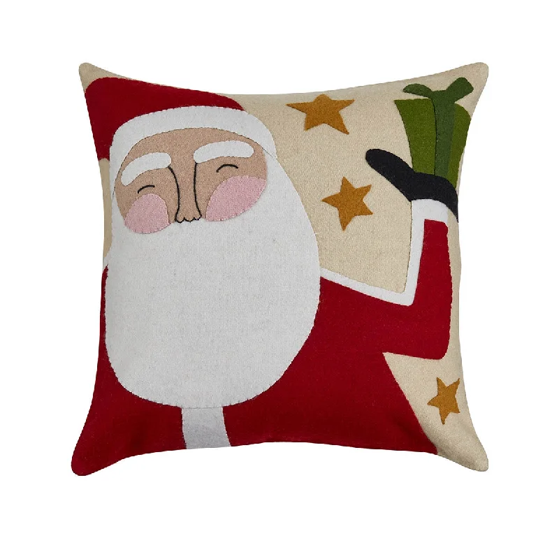 Hypoallergenic Pillows for Allergy SufferersSanta Felt Pillow with Polyester Insert - 16" Set of 2 Park Designs Hypoallergenic Pillows for Allergy SufferersSanta Felt Pillow with Polyester Insert - 16" Set of 2 Park Designs