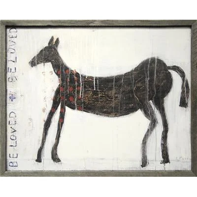 Bamboo - charcoal infused mattresses for odor absorptionART PRINT - BELOVED, BELOVED