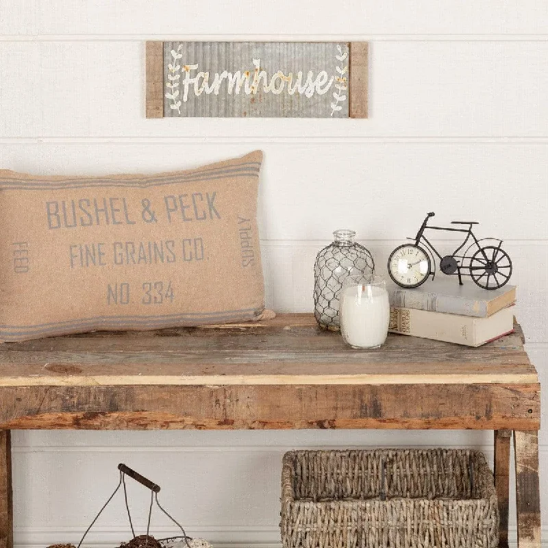 Soft and Fluffy Pillows for Bedroom ComfortGrace Grain Sack Pillow