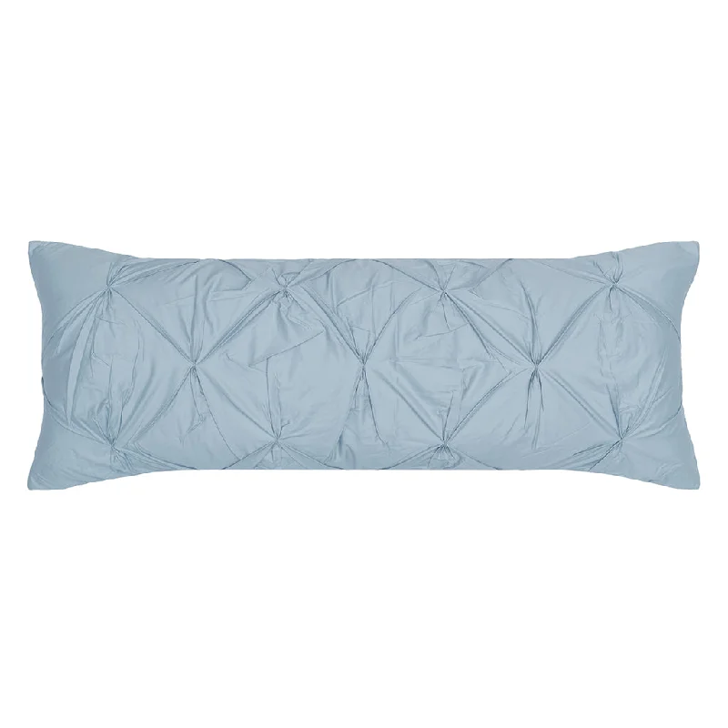 Back Support Pillows for Office ChairsThe French Blue Pintuck Extra Long Lumbar Throw Pillow Back Support Pillows for Office ChairsThe French Blue Pintuck Extra Long Lumbar Throw Pillow