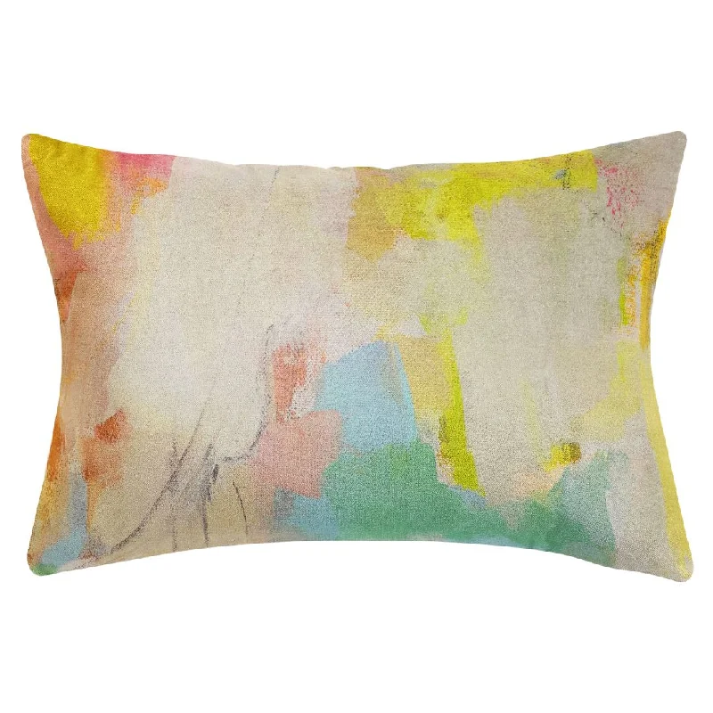 Round Pillows for Boho-Style InteriorsCoral Bay Orange 14x20 Pillow