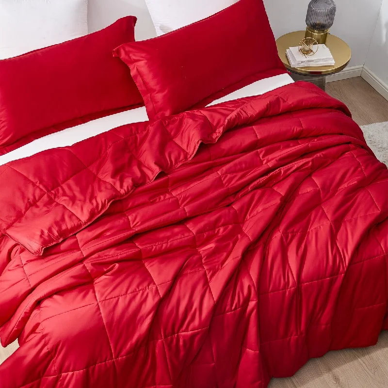 Duck down comforters with a softer feel and good warmth retentionMenopleasing - Coma Inducer® Oversized Cooling Comforter Set - Barbados Cherry Duck down comforters with a softer feel and good warmth retentionMenopleasing - Coma Inducer® Oversized Cooling Comforter Set - Barbados Cherry
