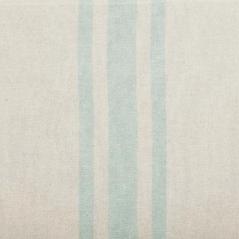 Bed skirts with a Christmas - themed patternGrain Sack Aqua Valance 16x90