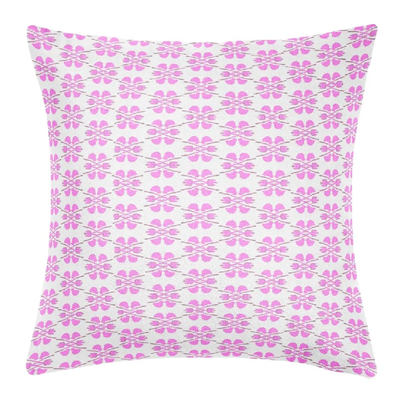 Hypoallergenic Pillows for Allergy SufferersClover Pink 22x22 Pillow