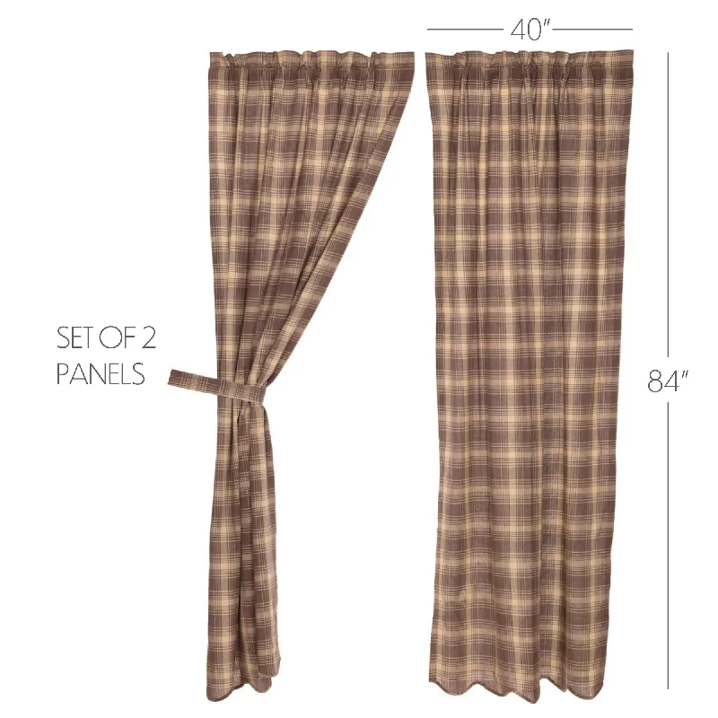 Twin - size bed skirts for a single bedDawson Star Scalloped Panel Set of 2 84x40