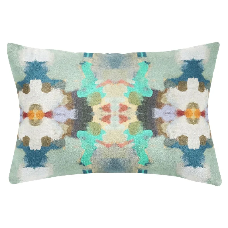Adjustable Pillows for Customized ComfortOrchid Blossom Royal Blue 14x20 Pillow