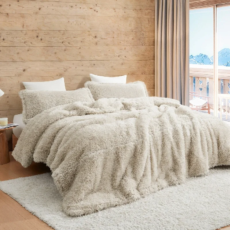 Cotton - filled comforters for a breathable and natural sleep experienceLion Mane - Coma Inducer® Oversized Comforter Set - Creamy White