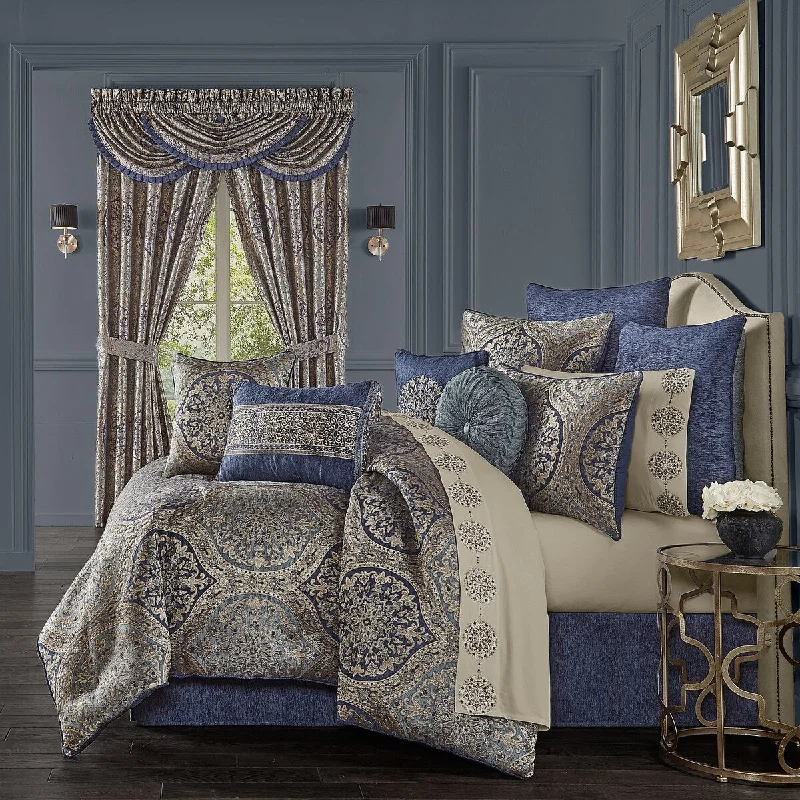 Down - filled comforters for supreme warmth and lightnessJ. Queen New York Botticelli California Comforter Set Down - filled comforters for supreme warmth and lightnessJ. Queen New York Botticelli California Comforter Set