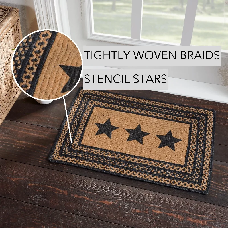 King - size bed skirts in solid colorsFarmhouse Jute Rug Rect Stencil Stars w/ Pad 20x30 King - size bed skirts in solid colorsFarmhouse Jute Rug Rect Stencil Stars w/ Pad 20x30