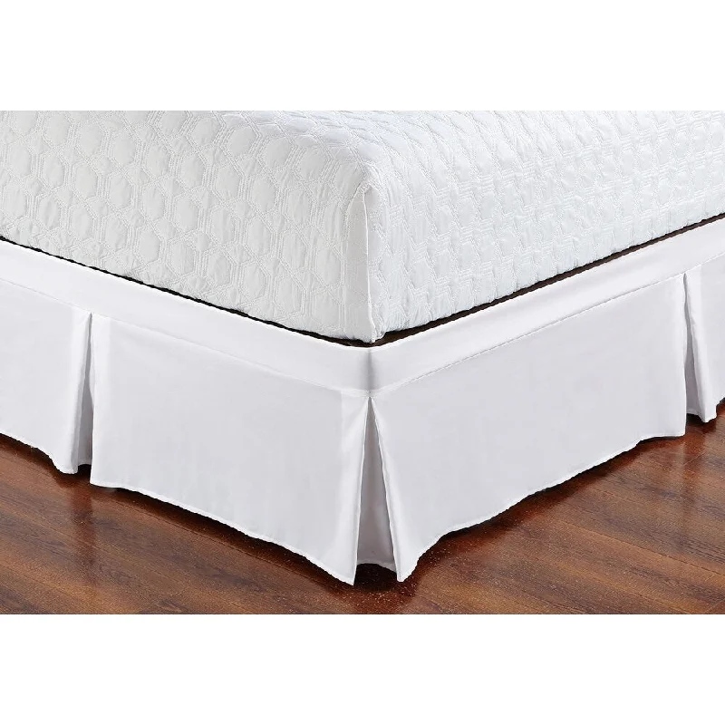 Bed skirts with a Christmas - themed patternWrap Around Style Tailored Bed Skirt 16'' Drop Bed skirts with a Christmas - themed patternWrap Around Style Tailored Bed Skirt 16'' Drop