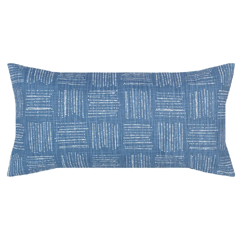 Plush Pillows for a Cozy BedThe Blue Sketch Throw Pillow