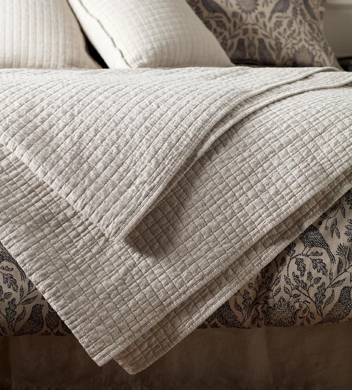 tropical style bedspreads with palm leaves and bright colors for a vacation - like vibeNatural Rebecca Cotton Linen Quilted Throw tropical style bedspreads with palm leaves and bright colors for a vacation - like vibeNatural Rebecca Cotton Linen Quilted Throw