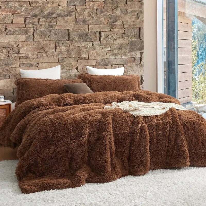 Wool - filled comforters with natural moisture - wicking and temperature - regulating featuresLion Mane - Coma Inducer® Oversized Comforter Set - Golden Brown Wool - filled comforters with natural moisture - wicking and temperature - regulating featuresLion Mane - Coma Inducer® Oversized Comforter Set - Golden Brown