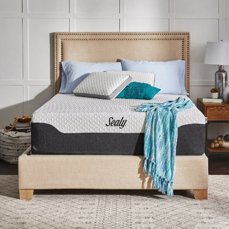 King - size mattresses for spacious master bedroomsSealy 14" Hybrid Mattress-in-a-Box with Cool & Clean Cover