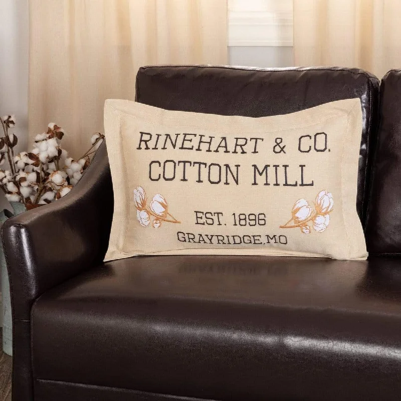 Round Pillows for Boho-Style InteriorsAshmont Cotton Mill Pillow