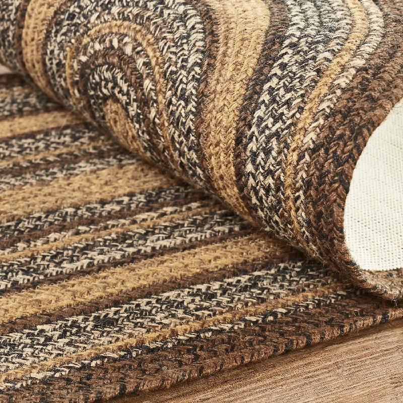 Bed skirts with a high - quality elastic waistbandEspresso Jute Rug/Runner Oval w/ Pad 22x72 Bed skirts with a high - quality elastic waistbandEspresso Jute Rug/Runner Oval w/ Pad 22x72