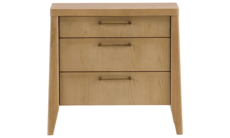 King - size mattresses for spacious master bedroomsSumire 3-Drawer Nightstand