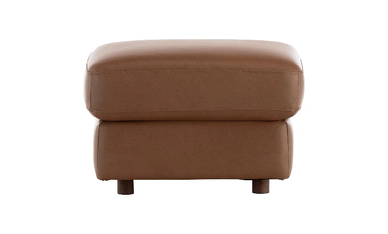 Queen - size mattresses for couples and standard bedroomsVerbania Leather Ottoman