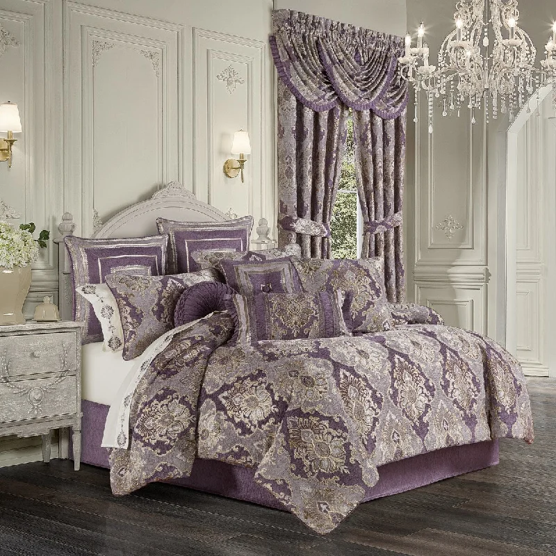 Down - filled comforters for supreme warmth and lightnessFive Queens Court Dominique Comforter Set Down - filled comforters for supreme warmth and lightnessFive Queens Court Dominique Comforter Set