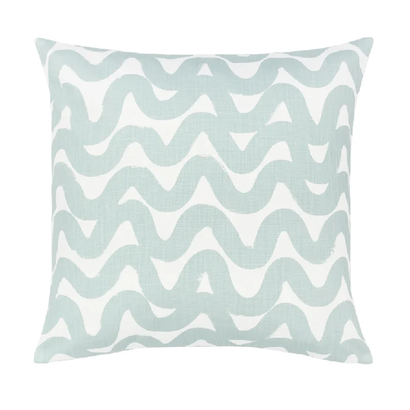Round Pillows for Boho-Style InteriorsThe Seafoam Green Modern Waves Square Throw Pillow Round Pillows for Boho-Style InteriorsThe Seafoam Green Modern Waves Square Throw Pillow