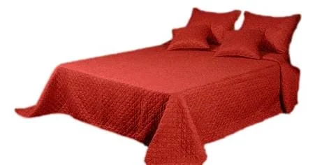 silk bedspreads with a luxurious and smooth textureTache Solid Bright Crimson Red Diamond Stitch Bubble Quilted Bedspread Set (DXJ109038-1) silk bedspreads with a luxurious and smooth textureTache Solid Bright Crimson Red Diamond Stitch Bubble Quilted Bedspread Set (DXJ109038-1)