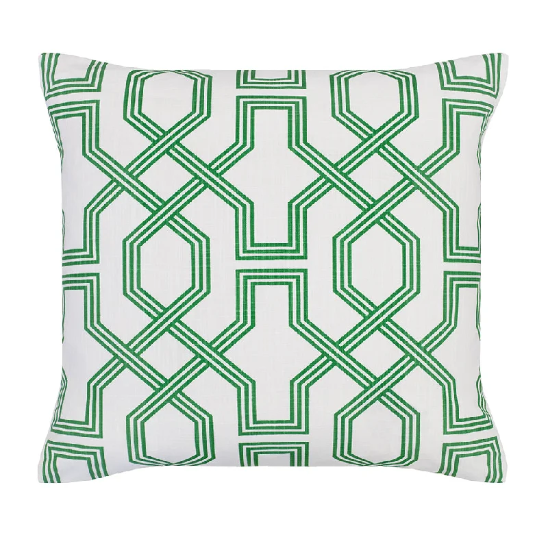 Hypoallergenic Pillows for Allergy SufferersThe White and Green Fretwork Square Throw Pillow Hypoallergenic Pillows for Allergy SufferersThe White and Green Fretwork Square Throw Pillow